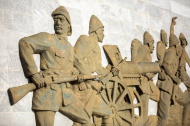 Çanakkale, Türkiye - 10 Mayıs 2019; Çanakkale şehidi