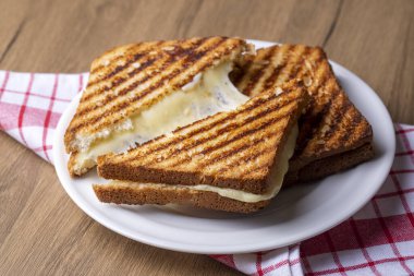 Turkish style cheddar cheese toast