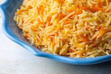 Türk mutfağı; havuç pirinç pilavı (Türkçe adı; Havuclu pilav)