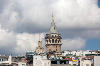 İstanbul / Türkiye, 14 Şubat 2020, Tarihi Galata Kulesi