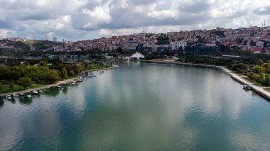 Haliç - İstanbul, 12 Eylül 2021, İstanbul Altın Boynuz 'un (Haliç) İHA, Haliç - İstanbul