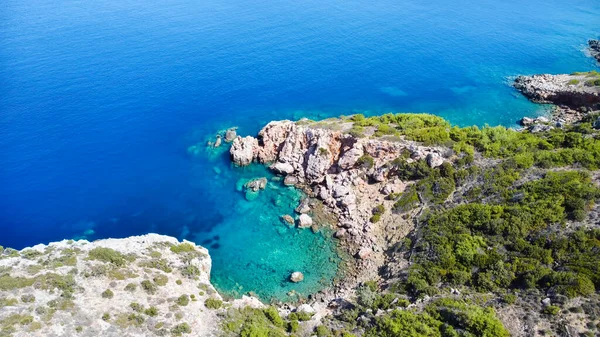 Ilha Chios Grécia Praia Didima Didyma Literalmente Gêmeos Lado Oeste — Fotografia de Stock