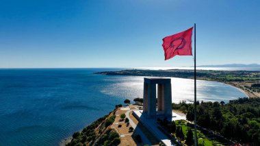 Çanakkale - Türkiye, Gelibolu yarımadası, Birinci Dünya Savaşı sırasında Çanakkale ve deniz çatışmalarının yaşandığı yer. Şehitler Anıtı ve Anzak Koyu.