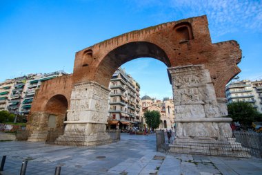 Galerius Arch erken 4. yüzyıl Kuzey Yunanistan orta Makedonya Selanik şehir içinde anıtıdır.
