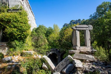 Termessos Antik Kenti önemli bir antik kenttir - Antalya - Türkiye