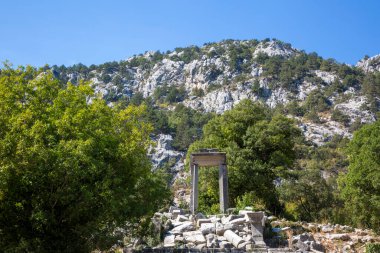 Termessos Antik Kenti önemli bir antik kenttir - Antalya - Türkiye