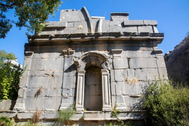 Termessos Antik Kenti önemli bir antik kenttir - Antalya - Türkiye