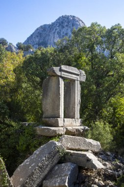 Termessos Antik Kenti önemli bir antik kenttir - Antalya - Türkiye