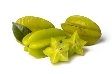 Organik karambola Asya meyvesi, yıldız meyvesi.