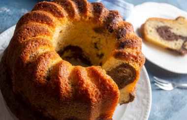 Nefis bir kakaolu kek.