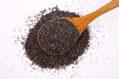 Olgun kuru haşhaş (Papaver sp.) tohum başı ve tohumlar izole edildi