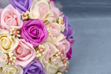 Güzel gelin düğün çiçeği