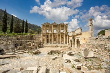 Seyahat konsepti fotoğrafı; Türkiye İzmir Selcuk Tarihi Efes