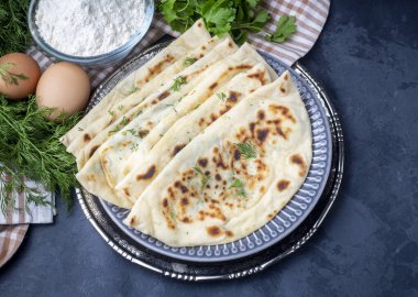 Türk D Borek - Geleneksel el yapımı Türk pastası