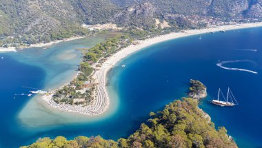 Oludeniz plajı, Mavi Göl havalimanı, Türkiye