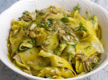 Türk Kabağı Bıçaklı Dilimler - Kabak Siyirma