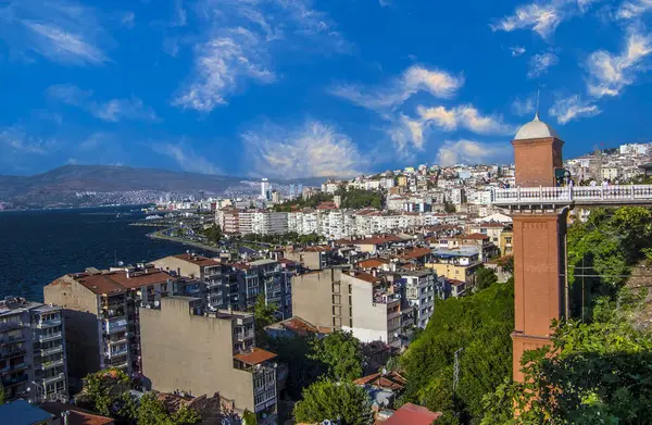 Izmir / Türkiye, tarihi Asansör (Asansör). Seyahat kavramı fotoğraf. 