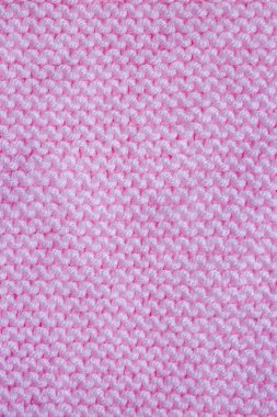 Örülmüş doku. Yünden desenli kumaş. Arka plan, kopyalama alanı. El yapımı süveter deseni, yün örgü deseni