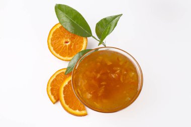Bir kase portakal reçeli