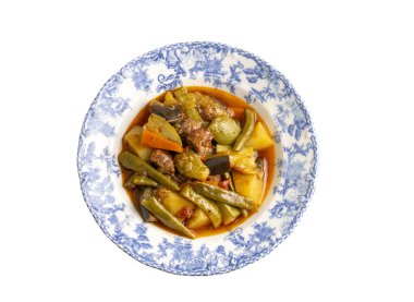 Türk Gıda Türlü Karışık Sebzeler ve Küp Et.