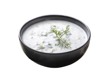 Geleneksel lezzetli aperatif; tzatziki (Türkçe adı; kakik)
