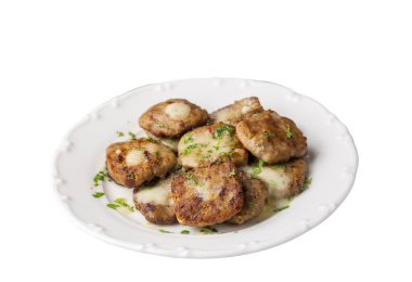 Çedar peynirli köfte. Türk ismi; Kasar peynirli kofte