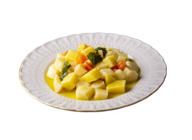 Türk zeytinyağı gıdaları; kereviz (Türkçe adı; Zeytinyagli kereviz)