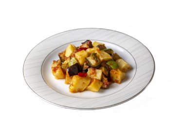 Türk usulü karışık sebze kızartması (Karisik Kizartma)