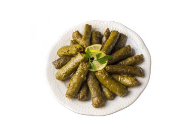 Geleneksel lezzetli Türk yemekleri; Dolma yaprak (Yaprak sarmasi)