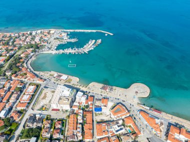 İzmir Cesme Türkiye, 20 Şubat 2024, Ilica popüler bir turizm merkezidir. 