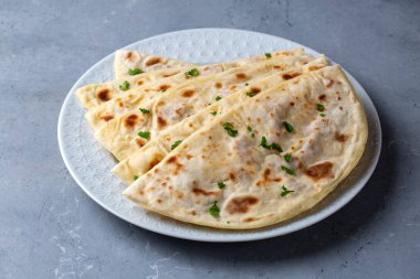 Türk D Borek - Geleneksel el yapımı Türk pastası (Türkçe adı; d borek))