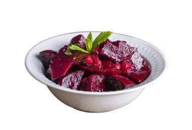 Geleneksel Türk aperatifleri; Kırmızı pancar salatası (Türkçe adı; Pancar salatasi mezesi)