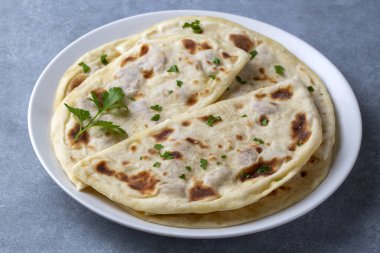 Türk D Borek - Geleneksel el yapımı Türk pastası (Türkçe adı; d borek))