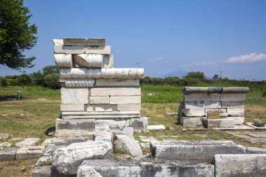 Samos Adası, Yunanistan - 18 Haziran 2023, Heraion Antik Kenti - Yunanistan