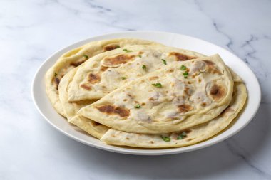 Türk D Borek - Geleneksel el yapımı Türk pastası (Türkçe adı; d borek))