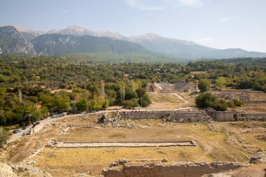 Tlos Antik Şehir. Hoşya, Mugla, Türkiye.