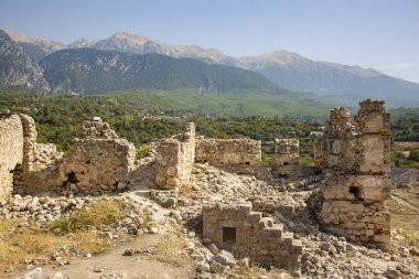 Tlos Antik Şehir. Hoşya, Mugla, Türkiye.