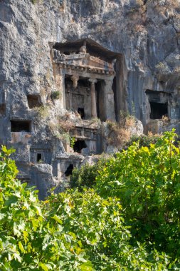 Amintas Kral Mezarları, Rock Kralı mezarları, Fethiye - Mugla - Türkiye
