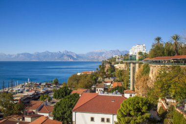 Antalya Kaleici Eski Kasabası 'nda bir liman. Antalya, Türkiye