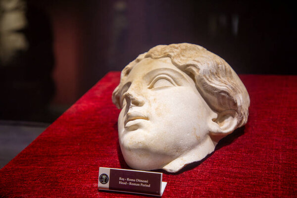 Izmir - Turkey, November 28, 2024, Izmir Archaeology and Ethnography Museum