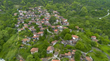 Platamonas, Pieria, Yunanistan yakınlarındaki eski tarihi Palaios Panteleimonas köyü