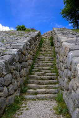 Corum - Türkiye, 31 Mayıs 2025, Hattusa Antik Kenti 'ndeki Kings Gate