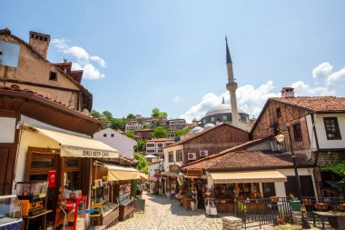 Türkiye 'nin Bartin ilinin Amasra ilçesine insansız hava aracı ile hava görüntüsü.