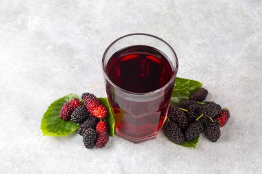 Siyah dut suyu, siyah dut özlü içecek. Türkçe adı: Karadut suyu