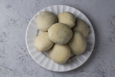 Bomb famous chocolate of Izmir. Chocolate inside thin baked dough. Turkish name is bomba. Izmir famous chocolate concept photo.