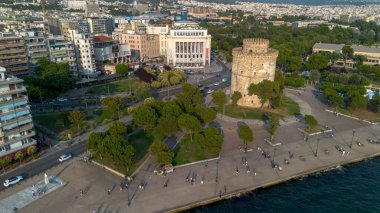 Selanik, Yunanistan. 22 Haziran 2025, Selanik, Yunanistan 'daki Beyaz Kule manzarası