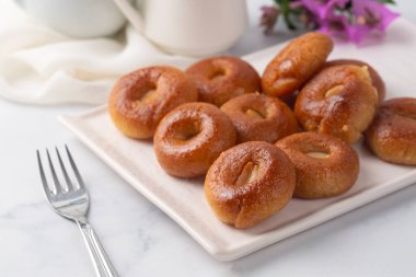 Geleneksel lezzetli Türk tatlısı - Türk adı; Sekerpare