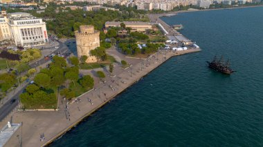 Selanik - Yunanistan, 20 Haziran 2025, tarihi Beyaz Kule - Yunanistan