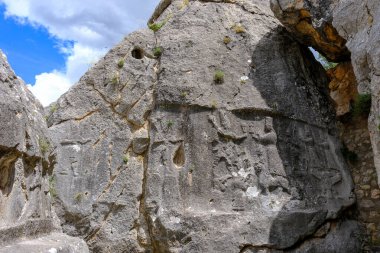 Corum - Türkiye, 31 Mayıs 2025, Hattusa Antik Kenti 'ndeki Kings Gate