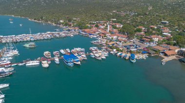 Tarihsel antik lahit. Simena Kalesi, Kalekoy (Ucagiz), Kekova - Türkiye